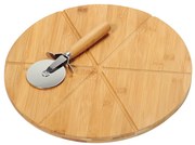 Kesper 58462 Placă pentru pizza și feliator,diametru 32 cm