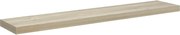 vidaXL Raft de perete suspendat, stejar, 120x23,5x3,8 cm, MDF