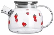 Carafa din Sticla Borosilicata, STRAWBERRY,1 Litru