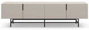 Comodă TV crem 200x54,5 cm Eldia – Marckeric