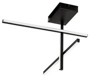 Plafoniera LED stil modern minimalist ANTAMA negru