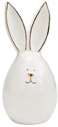 Iepuras ceramic AURIC BUNNY 14 cm alb
