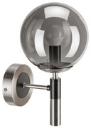 Aplică ROLLO 1xE14/5W/230V crom mat/fumuriu