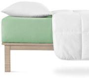 Cearceaf verde din jerseu cu elastic 200x200 cm Boxspring – Andrea Simone