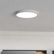 Eglo FUEVA LED 901334 - Plafonieră LED pentru baie, 14,2 W, 230 V, Ø 27,8 cm, IP44, albă