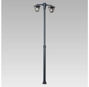 Prezent 39031 - Lampă exterior SPLIT 2xE27/60W/230V IP44