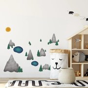 Autocolante de perate - În pădure