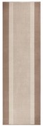 Covor tip traversă Hanse Home Basic, 80x200 cm, bej-maro