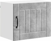 vidaXL Dulap de bucătărie Lucca Gri din beton 50 x 31 x 40 cm