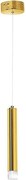 Lustră suspendată cu cablu GOLDIE LED/5W/230V, aurie