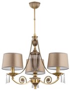 Candelabru 3 brate design clasic cristal Asfour Monza