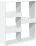 vidaXL Separator de cameră, alb, 100x33x115 cm, lemn prelucrat