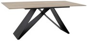 Masa Bucatarie/Dining Sabonna Blat Piatra Sinterizata Stejar Sonoma 180x90 Cm
