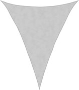 vidaXL Parasolar, gri deschis, 3x4x4 m, 100% poliester Oxford