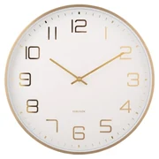 Karlsson  5973WH ceas de perete design alb,diametru 40 cm