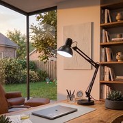 Lampă de masă ROMERO 1xE27/60W/230V neagră Brilagi