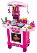 Bucătărie Baby Mix Little Chef roz, 87 x 64 x 29 cm