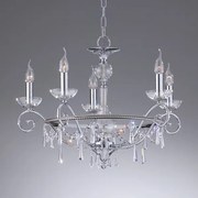 Lustra de LUX cristal Asfour fabricat manual diam.66cm Irina 2545/5 Bejorama