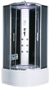 Cabină de duș cu hidromasaj Vital, dimensiune 90x90 cm