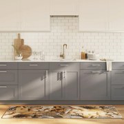 vidaXL Covor bucătărie, multicolor, 60x180 cm, lavabil, anti-alunecare