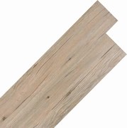 vidaXL Plăci de Pardoseală 18 pcs Stejar maro 2,51 m² PVC