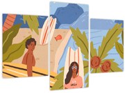 Tablou - Bucură-te de viață (90x60 cm)