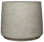 Květináč Jumbo Patt, barva béžová, více velikostí - PotteryPots Mărime: XXS - v. 46.5 cm, ⌀ 55.5 cm