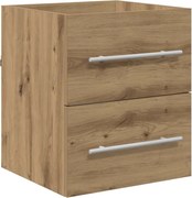 vidaXL Dulap de chiuvetă cu sertar Stejar Artizanal 38,5 x 41 x 48 cm