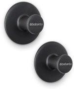 Set 2 agatatoare prosoape Brabantia ReNew 1003485, Kit de montare inclus, Pana la 2 kg, Gri inchis