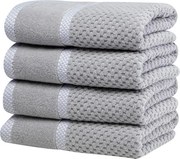 Set de prosoape din frotir MODENA gri 50 x 100 cm, 4 buc