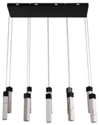 Lustra cu 10 pendule LED design modern Moonbeam