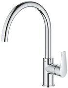 Baterie de bucatarie Grohe Start Edge, pivotanta, monocomanda, crom - 31369001