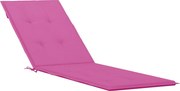 vidaXL Pernă scaun de terasă, roz, țesătură Oxford