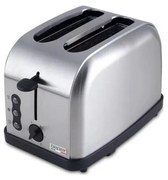 Beper - Prăjitor de pâine cu 2 fante 900W/230V inox