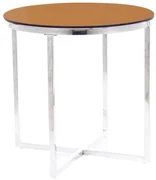Masă de cafea Celena (Chihlimbar + Cromat). Promo -7%. 1050075