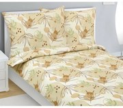 Bellatex Lenjerie de pat din flanelă Podzim, 140 x 200 cm, 70 x 90 cm