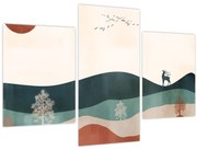 Tablou - Peisaj ilustrat (90x60 cm)