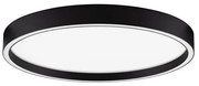 Plafoniera LED design slim ISTOS negru D-50cm