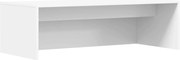 vidaXL Birou montat pe perete Alb 100 x 45 x 30 cm Lemn compozit