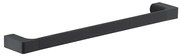 Suport de perete pentru prosoape Gedy PIRENEI 6,6x45 cm negru mat