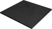 Mexen Hugo brodzik pătrat SMC 90 x 90 cm, negru - 42709090