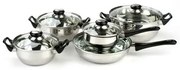 Set de oale din inox APETIT, 10 piese