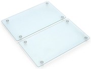 Plăci de protecție din sticlă pentru aragaz, tocătoare – 2 bucăți, ZELLER