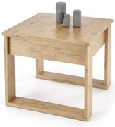 Masuta de cafea Nea patrata stejar wotan L60 cm