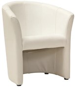 Fotoliu TM-1 piele ecologica crem/wenge EK0
