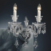 Aplica de perete LUX cristal Bohemia WC 5570/00/002 preciosa