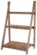 Raft flori Wood minimalista, 68x38x96 cm