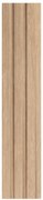 Profil stanga pentru panou riflat 3D Olmo, Oak Gold II, 270x4.2cm, Lamelio