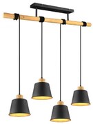 Suspensie 4 becuri E27 HARRIS 312700432 TRIO