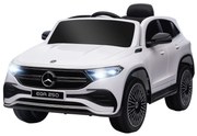 Mercedes-Benz EQA 12V Masinuta Electrica pentru Copii cu Baterie Portabila, cu Telecomanda, Muzica, Claxon, pentru 3-8 ani Alb HOMCOM | Aosom Romania